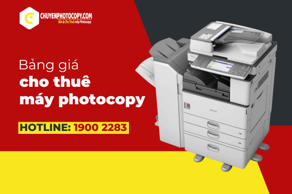 Chuyên Bán & Cho Thuê Máy Photocopy TPHCM