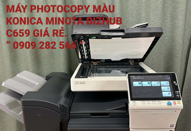 Khám Phá Máy Photocopy Konica C659 – Giải Pháp Hoàn Hảo Cho Doanh Nghiệp